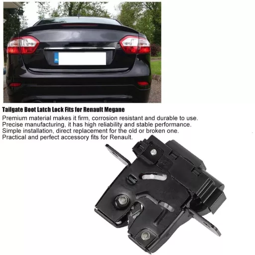 Yctze Autó Csomagtartó Zár Csere Alkatrész 8200076240 Belső Külső Tailgate Boot Lock Replacement