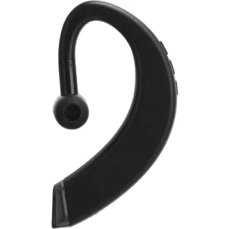   Bezdrôtové monofónne Bluetooth slúchadlo Lazmin112 s háčikom za ucho, HiFi stereo, hlboké basy, čierne