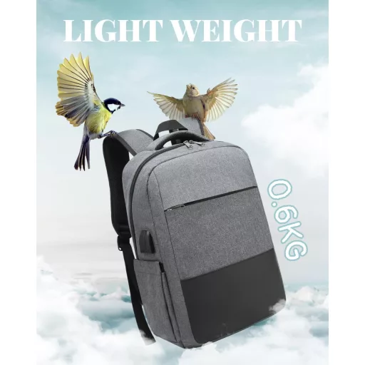 Rucsac Laptop Besttravel pentru Notebook de 15,6 Inch, Rucsac Școlar Impermeabil pentru Muncă, Călătorii și Camping