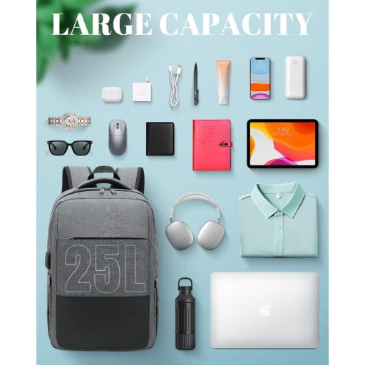 Besttravel Laptop Hátizsák 15,6 Hüvelykes Notebookhoz, Vízálló Iskolai Táska Munkához Utazáshoz Kempingezéshez