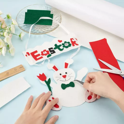 BENECREAT 200x40 cm Samoljepljiva Filc Traka Bež - Za Namještaj, Slike i Podmetače za Čaše