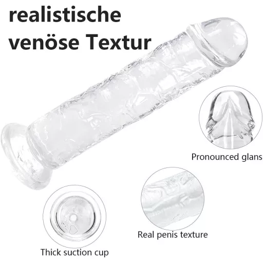 Óriás XXL realisztikus dildó 32 cm, tapadókorongos, férfiaknak és nőknek