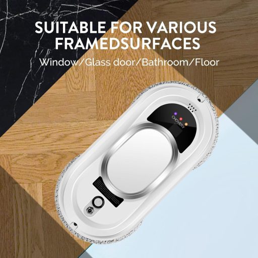 CHOVERY CL-1 Ablaktisztító Robot - Elektromos Ablakporszívó Távirányítóval, Intelligens Peremfelismerő Rendszerrel, Mágneses Tapadással Függ