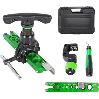   Bonvoisin 5 az 1-ben klímacsatornázó készlet 1/4-3/4 hüvelyk, 6 méret, 45° excentrikus