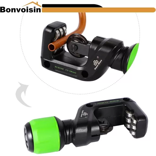 Bonvoisin 5 az 1-ben klímacsatornázó készlet 1/4-3/4 hüvelyk, 6 méret, 45° excentrikus