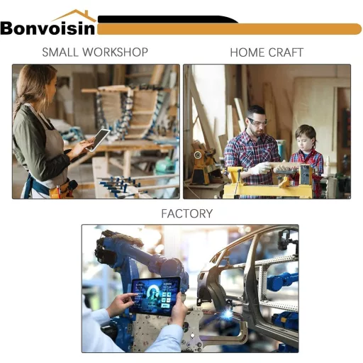 Bonvoisin 5 az 1-ben klímacsatornázó készlet 1/4-3/4 hüvelyk, 6 méret, 45° excentrikus