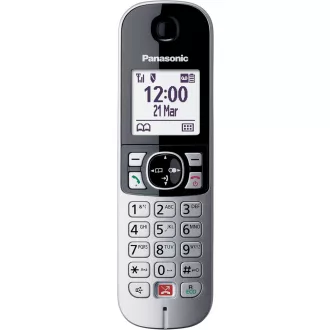   Panasonic KX-TGA685 vezeték nélküli telefon kézibeszélő fekete-ezüst