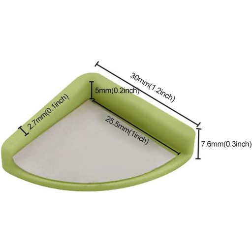 10 ks chráničov rohov nábytku, mäkká ochrana pre deti