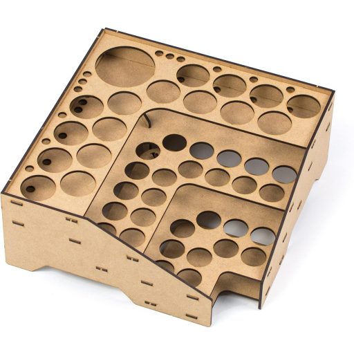 PROSCALE Kutna polica za boje i modeliranje 90° 26-36mm Vallejo Army Painter AK