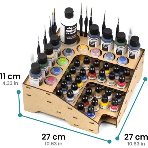 PROSCALE Kutna polica za boje i modeliranje 90° 26-36mm Vallejo Army Painter AK