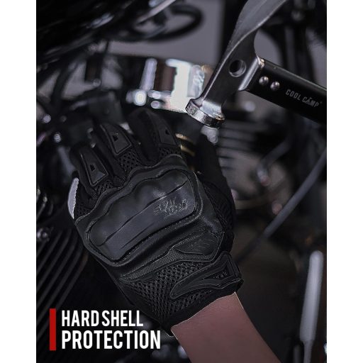 Mănuși Moto pentru Bărbați IRON JIA'S de Vară, Tactile, Moi și Respirabile