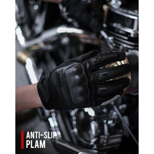 Mănuși Moto pentru Bărbați IRON JIA'S de Vară, Tactile, Moi și Respirabile