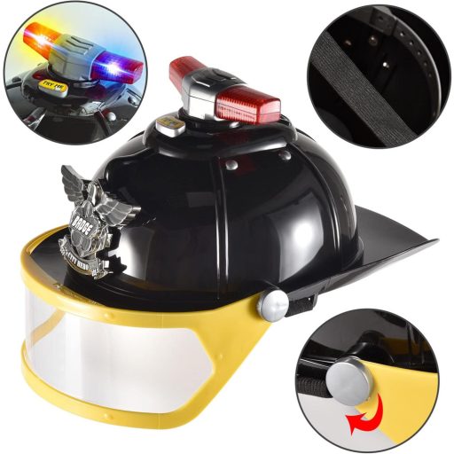 Tacobear Tűzoltó Jelmez Gyerekeknek - Sisakkal és Játék Tűzoltókészlettel, 3-9 Éveseknek