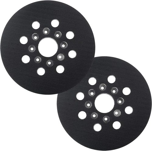 Poweka 125 mm Csiszolókorong Bosch PEX 220 A, GEX 125-1 AE, Skil 7402/7490 Gépekhez - 8 Lyukú Tépőzáras Csiszolótányér Készlet, 2 db