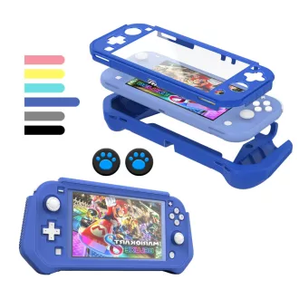   Husă de protecție FIWWAT pentru Nintendo Switch Lite cu protector de ecran integrat și mâner ergonomic