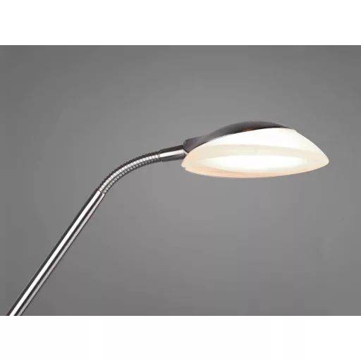 RL LIVE YOUR LIGHT Orson LED álló lámpa nikkel matt üveg alabásterfehér dimmeres - Matte Nickel