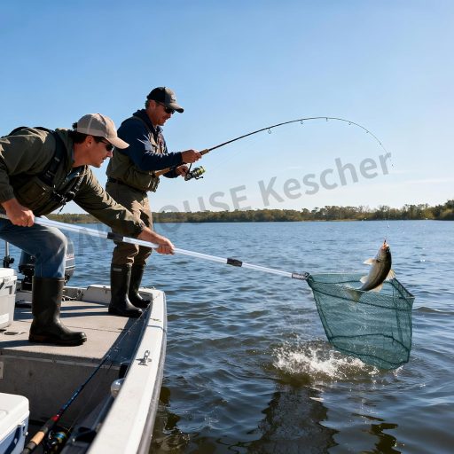NAKIHOUSE Teleskopická sieťka na ryby, motýle a vtáky, odolná