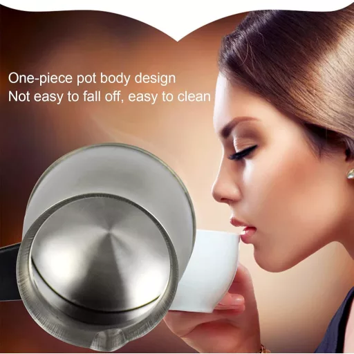 Gaeirt Elektrický kávovar na prípravu tureckej kávy, nehrdzavejúca oceľ, rovnomerné rozloženie tepla, 500 ml, 800 W, pre domácnosť a do kancelárie