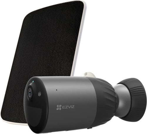 EZVIZ BC1C Akkumulátoros Kültéri Biztonsági Kamera, 1080p Vezeték Nélküli, 7800 mAh, PIR Érzékelő, Sziréna, Reflektor, Színes Éjjellátó, 32G