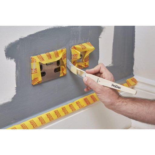 ProDec Szögelt Szintetikus Ecset Szett 4 Darab Precíz Festéshez és Éles Vonalakhoz