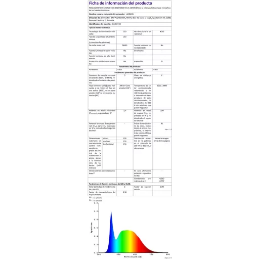 LANMOU 41 cm LED fürdőszobai tükör lámpa fekete IP44 érintésérzékeny dimmer