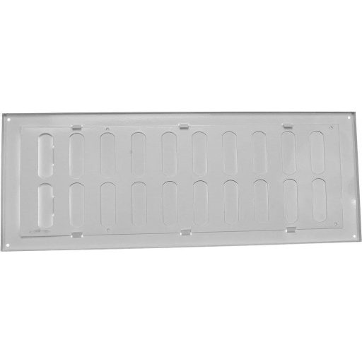 Légbeömlő Rács 400x150mm Fehér Állítható  rovarráccsal HVAC, Fűtés, Újracsomagolt termék