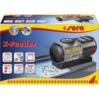   sera X-Feeder automata haleleség adagoló, 120 ml tartály, 4 napi adag, akvárium - Modern