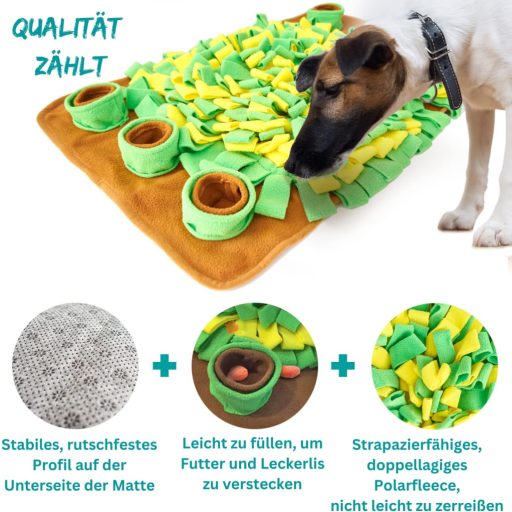 Pawfect Family Szaglászó Szőnyeg Kutyáknak és Macskáknak - Interaktív Játék Unalom Ellen