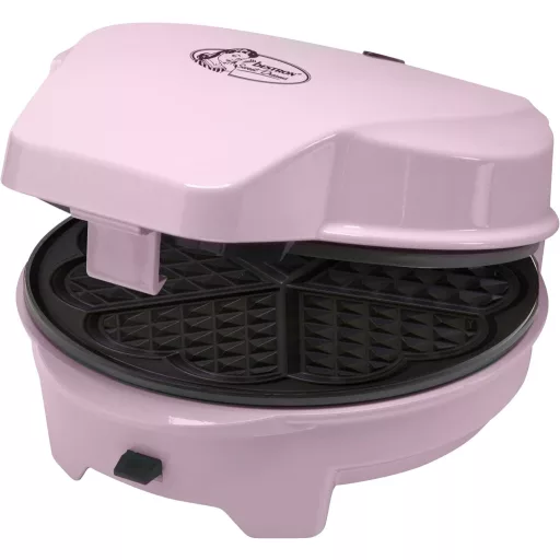 Bestron ASW238P 3az1-ben retró süteménysütő rózsaszín, 700W, 3 cserélhető lemez