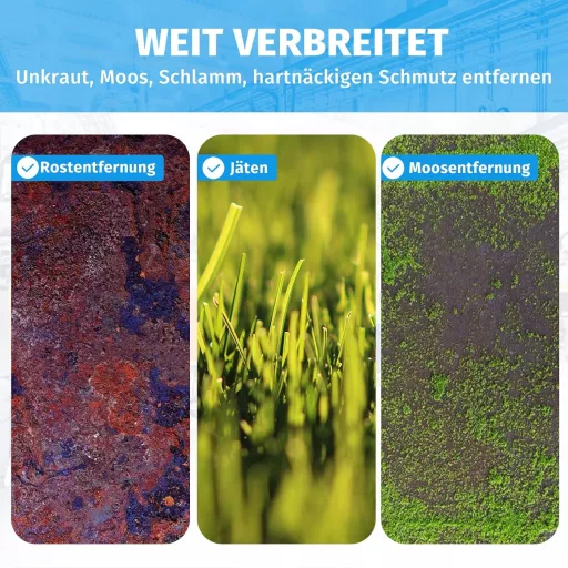 Fadun Acélová kefová hlava na krovinorez 200x25,4mm - Univerzálna drôtená kefa na odstraňovanie buriny a machu v záhrade, na chodníku, v odkvapoch.