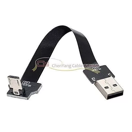 FPV i telefon FPC kabel - USB 2.0 A - Micro USB 5Pin plosnati podatkovni kabel