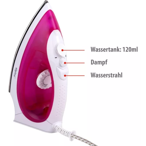 Alpina gőzölős vasaló 2000W rozsdamentes talppal, 120ml tartállyal