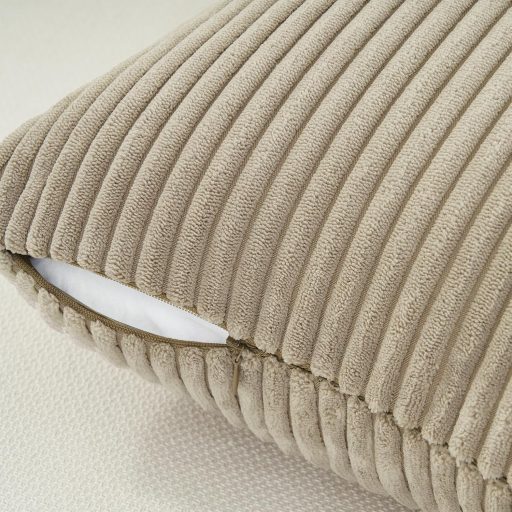 Topfinel 2 db Taupe Kordbársony Párnahuzat 40x40 cm Puha Dekoratív