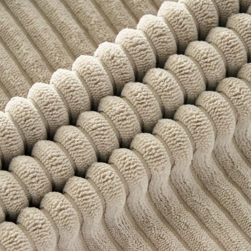 Topfinel 2 db Taupe Kordbársony Párnahuzat 40x40 cm Puha Dekoratív