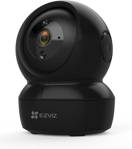 Cameră IP WiFi EZVIZ C6N 1080p - Cameră de Securitate Interior cu Audio Bidirecțional, Detectare a Mișcării, Vedere Nocturnă pentru Supravegherea Animalelor de Companie și a Bebelușilor