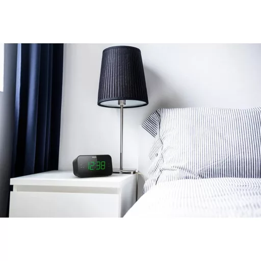 Philips TAR3306 Rádiós Ébresztőóra Nagy Kijelzővel, Dupla Riasztás és Alvásidőzítő