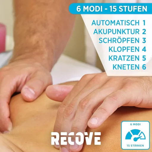 Recove Elektromos Nyakmasszírozó Hőfunkcióval - Shiatsu Masszázs 6 Móddal és 15 Szinttel
