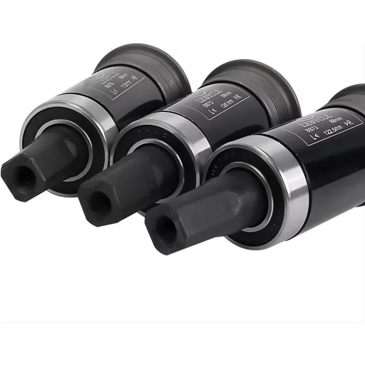 Stredové zloženie Mimoke BSA so 4-dierovou osou pre štvorhranné kľuky - 68mm × 110.5-126mm - Hliníkový cyklistický komponent so zapuzdrenými ložiskami