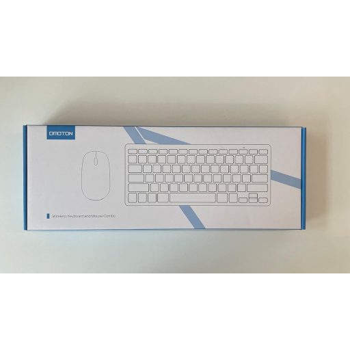 OMOTON Bluetooth tipkovnica za Mac, talijanski raspored, numerička tipkovnica, kompatibilna s MacBook Air/Pro/iMac, bijela