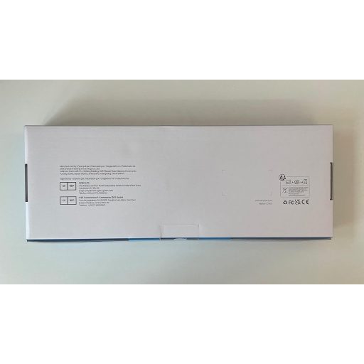 OMOTON Bluetooth tipkovnica za Mac, talijanski raspored, numerička tipkovnica, kompatibilna s MacBook Air/Pro/iMac, bijela