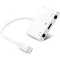 AMLLXEN iPhone 3.5mm audio adapter töltőporttal 3 az 1-ben
