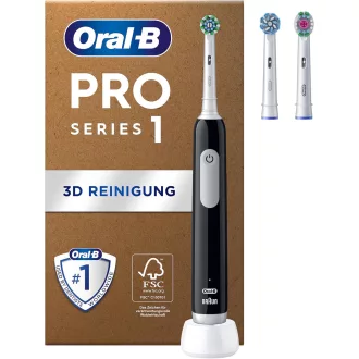   Periuță de dinți electrică Oral-B Pro Series 1 Plus cu 3 capete și 3 moduri de curățare