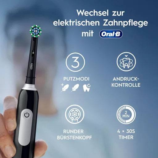 Periuță de dinți electrică Oral-B Pro Series 1 Plus cu 3 capete și 3 moduri de curățare