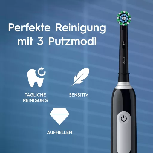 Periuță de dinți electrică Oral-B Pro Series 1 Plus cu 3 capete și 3 moduri de curățare