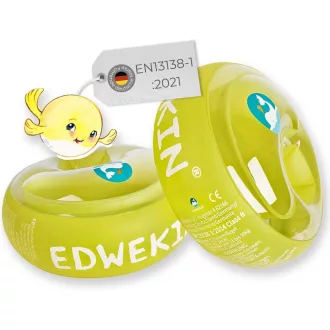   Prémiové koleso na plávanie EDWEKIN pre deti od 1 do 6 rokov | S certifikáciou TÜV | Veľké vzduchové komory | Bezpečné učenie plávania