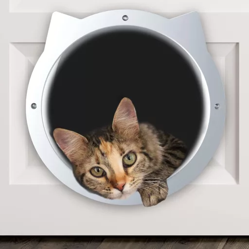 LYNX Dvierka pre mačky do interiérových dverí pre malé aj veľké mačky