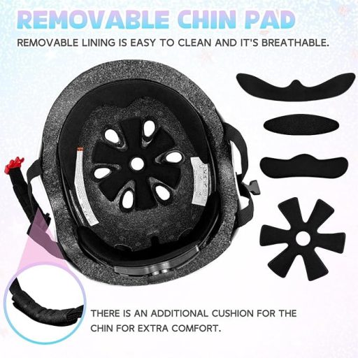 Prilba na bicykel a skateboard s odvetrávaním, detská a dospelá veľkosť S, prilba na BMX a kolobežku s bezpečnostným svetlom