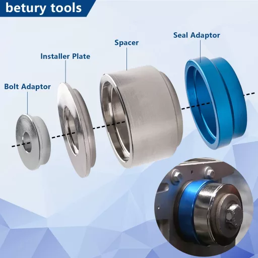 Betury 24 részes tengely tömítés szerelő-szerelésfeloldó készlet