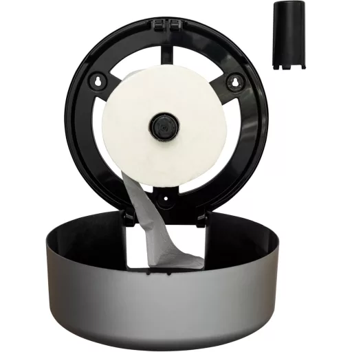 Suport hârtie igienică Jofel AE57300 argintiu, dimensiune medie