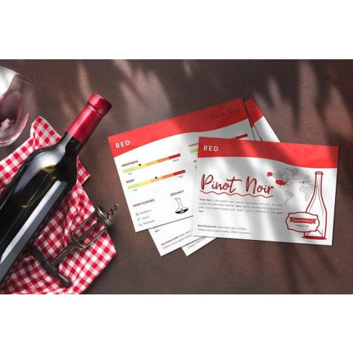 Német Bor Kóstoló Kártyák - Tökéletes Ajándék Borrajongóknak